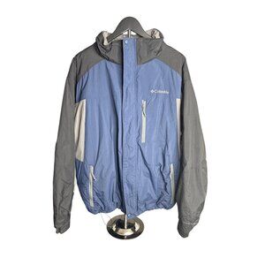 Columbia Omni Shield Men's Blue/Gray Insulated Full Zip Jacket XL